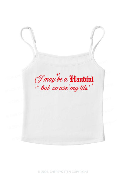 Handful Txts Valentine's Day Y2K Spaghetti Strap Cami Cherrykitten