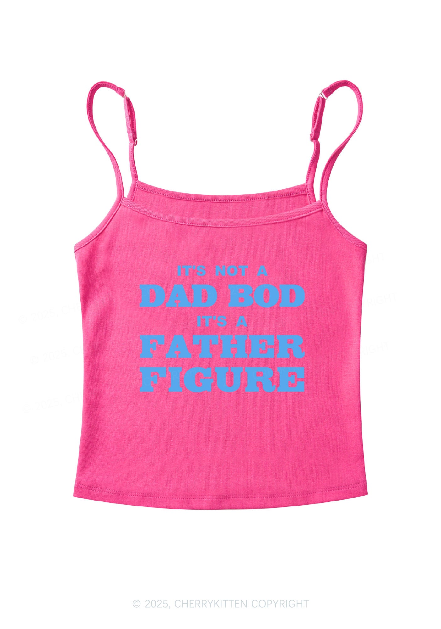 Dad Bod Father Figure Y2K Spaghetti Strap Cami Cherrykitten