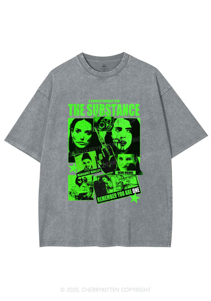 Halloween The Horror Movie Y2K Shirts Washed Tee Cherrykitten