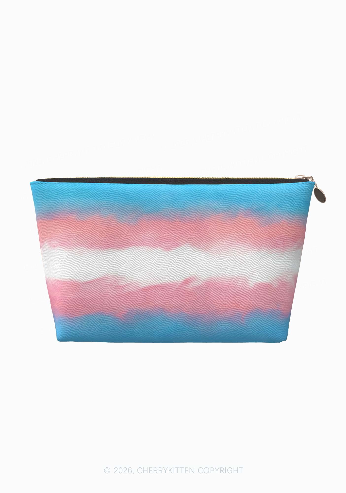 Transgender Flag Pride Y2K Makeup Bag Cherrykitten