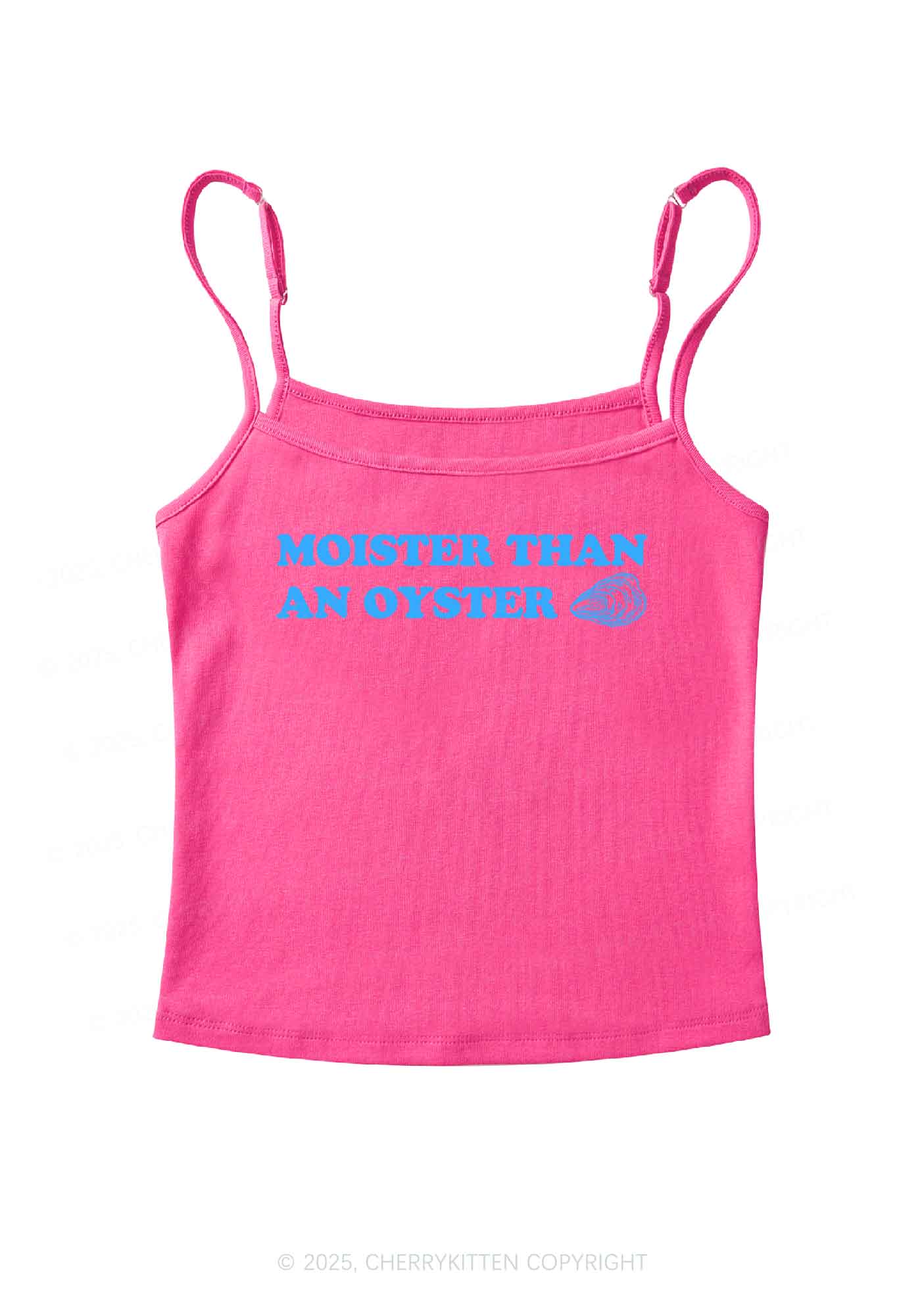 Moister Than An Oyster Y2K Spaghetti Strap Cami Cherrykitten