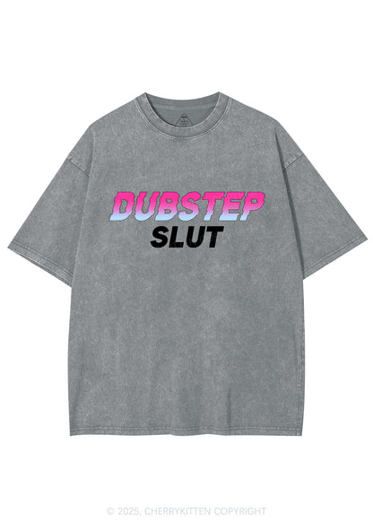 Dubstep Slxt Y2K Shirts Washed Tee Cherrykitten