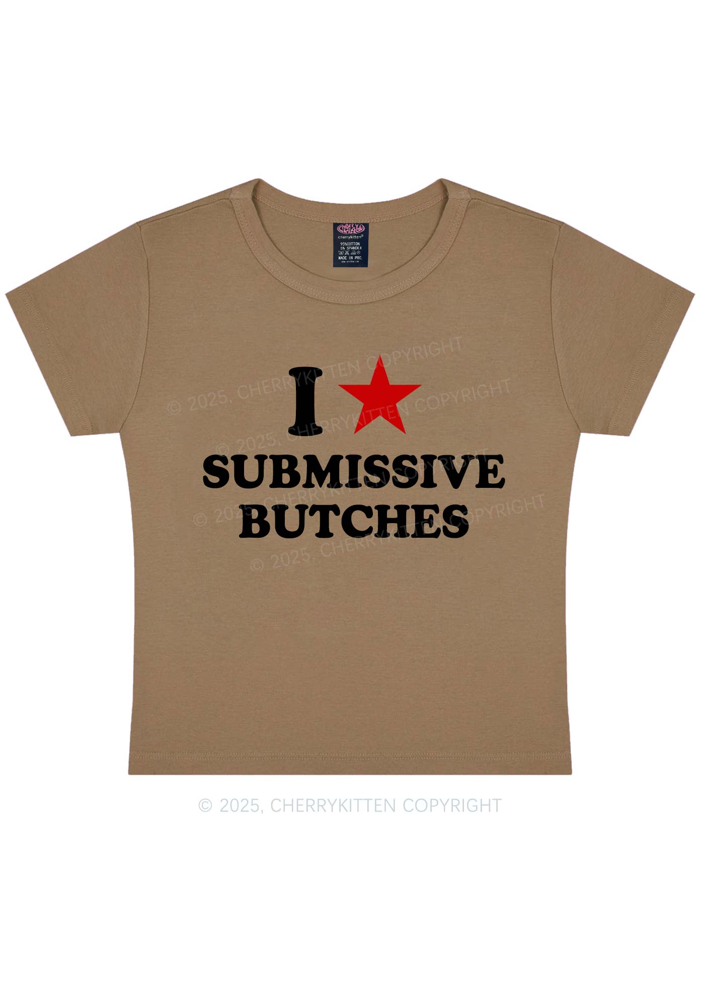 I Love S Butches Y2K Baby Tee Cherrykitten