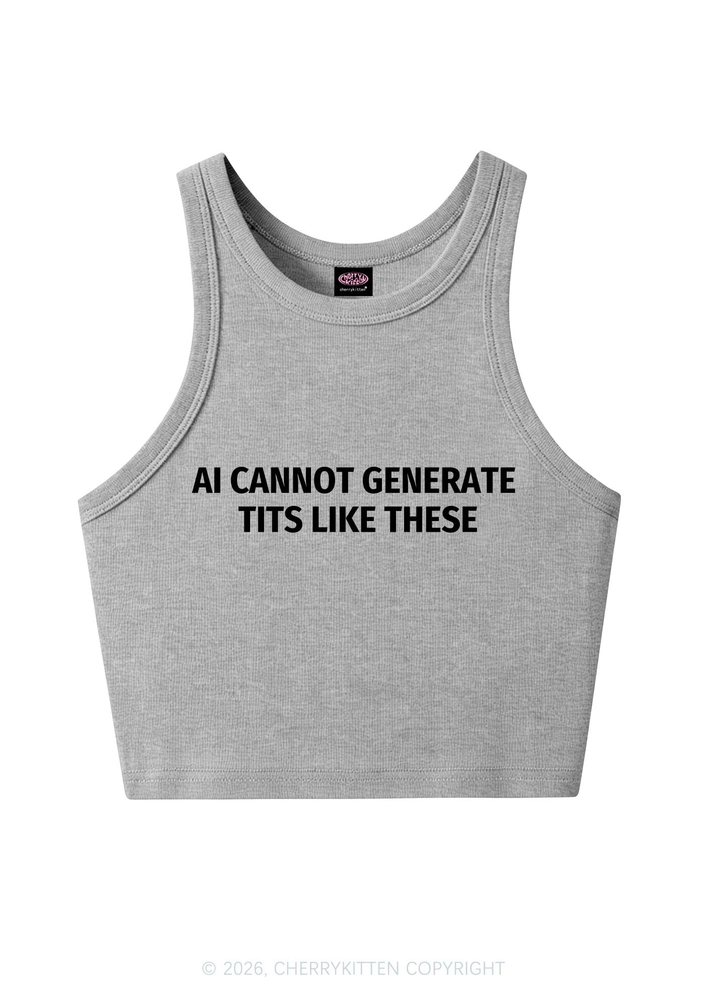 Ai Cannot Generate Txts Y2K Crop Tank Top Cherrykitten