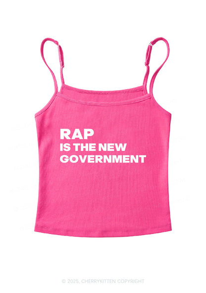Rap Government Y2K Spaghetti Strap Cami Cherrykitten