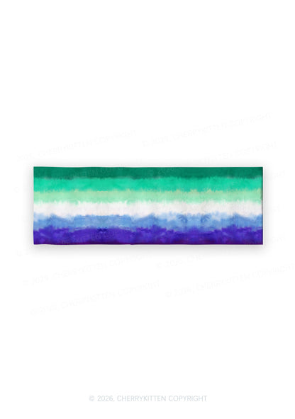 Gay Flag Pride Y2K Print Headband Cherrykitten
