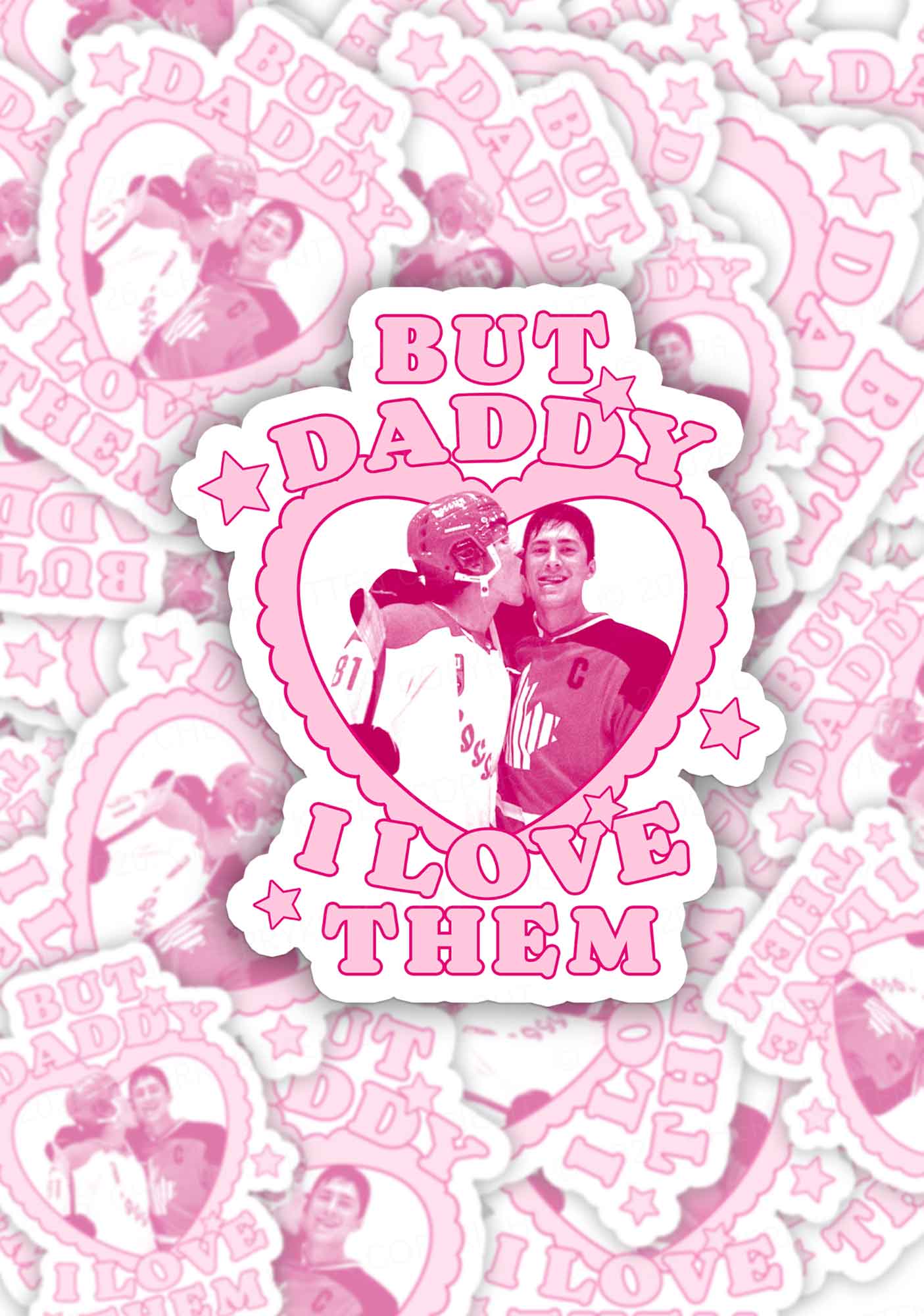 But Daddy I Love Them HR 1pc Y2K Sticker Cherrykitten