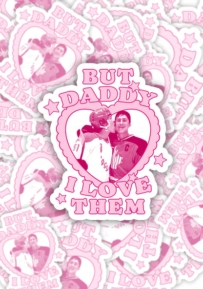 But Daddy I Love Them HR 1pc Y2K Sticker Cherrykitten