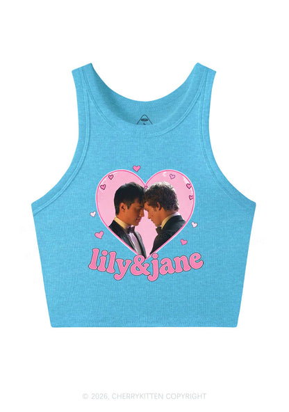 Lily And Jane HR Y2K Crop Tank Top Cherrykitten