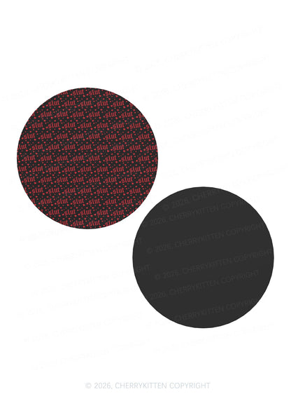 Black Slxt Y2K Soft Magnetic Refrigerator Magnet Cherrykitten