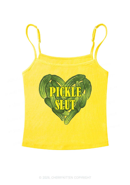 Pickle Slxt Valentine's Day Y2K Spaghetti Strap Cami Cherrykitten