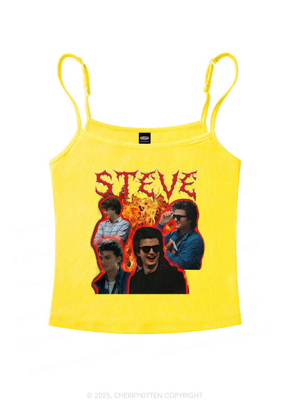 SH Flame Vibe Y2K Spaghetti Strap Cami Cherrykitten