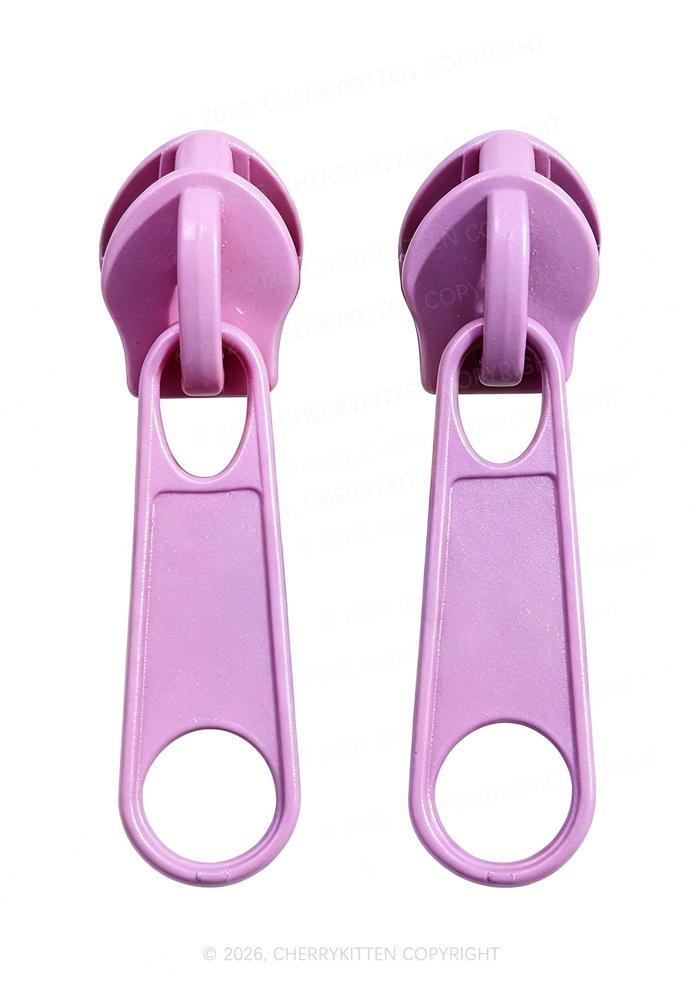 Metal Zipper Y2K Earrings Cherrykitten