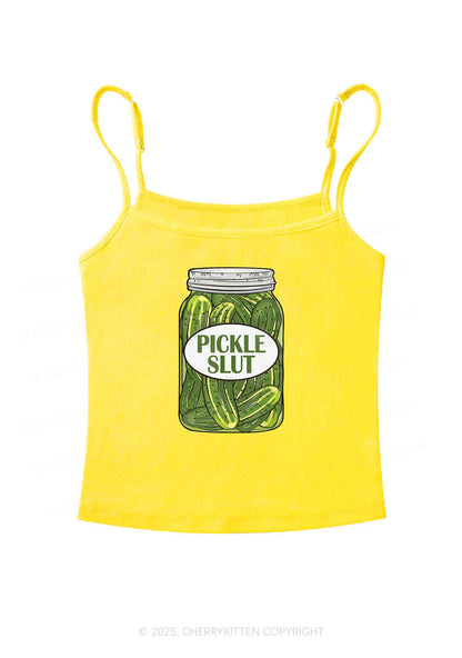 Pickle Slxt Y2K Spaghetti Strap Cami Cherrykitten