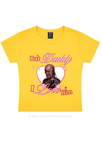 Daddy I Love VN Y2K Baby Tee Cherrykitten