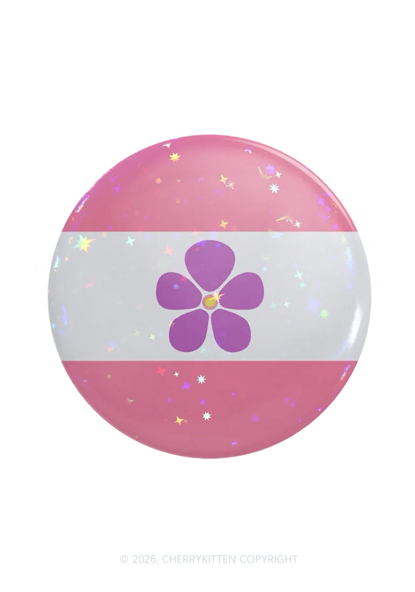 Sapphic Flag Pride 1Pc Y2K Pin Badge Cherrykitten