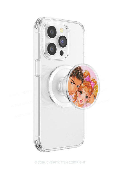 Love Triangle Y2K Magnetic Phone Grip Holder Cherrykitten