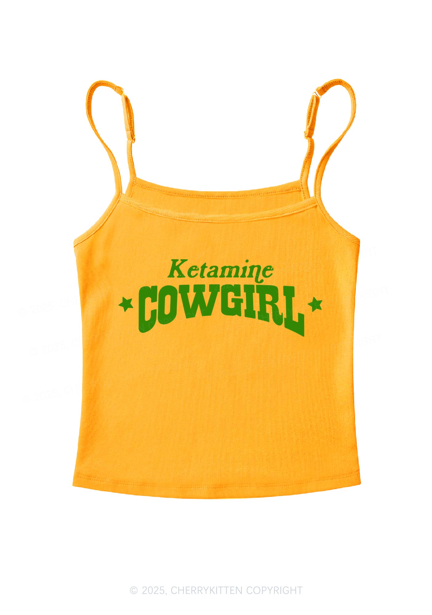 K Star Cowgirl Y2K Spaghetti Strap Cami Cherrykitte