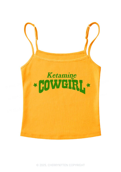K Star Cowgirl Y2K Spaghetti Strap Cami Cherrykitte