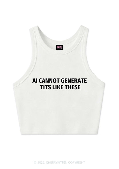 Ai Cannot Generate Txts Y2K Crop Tank Top Cherrykitten