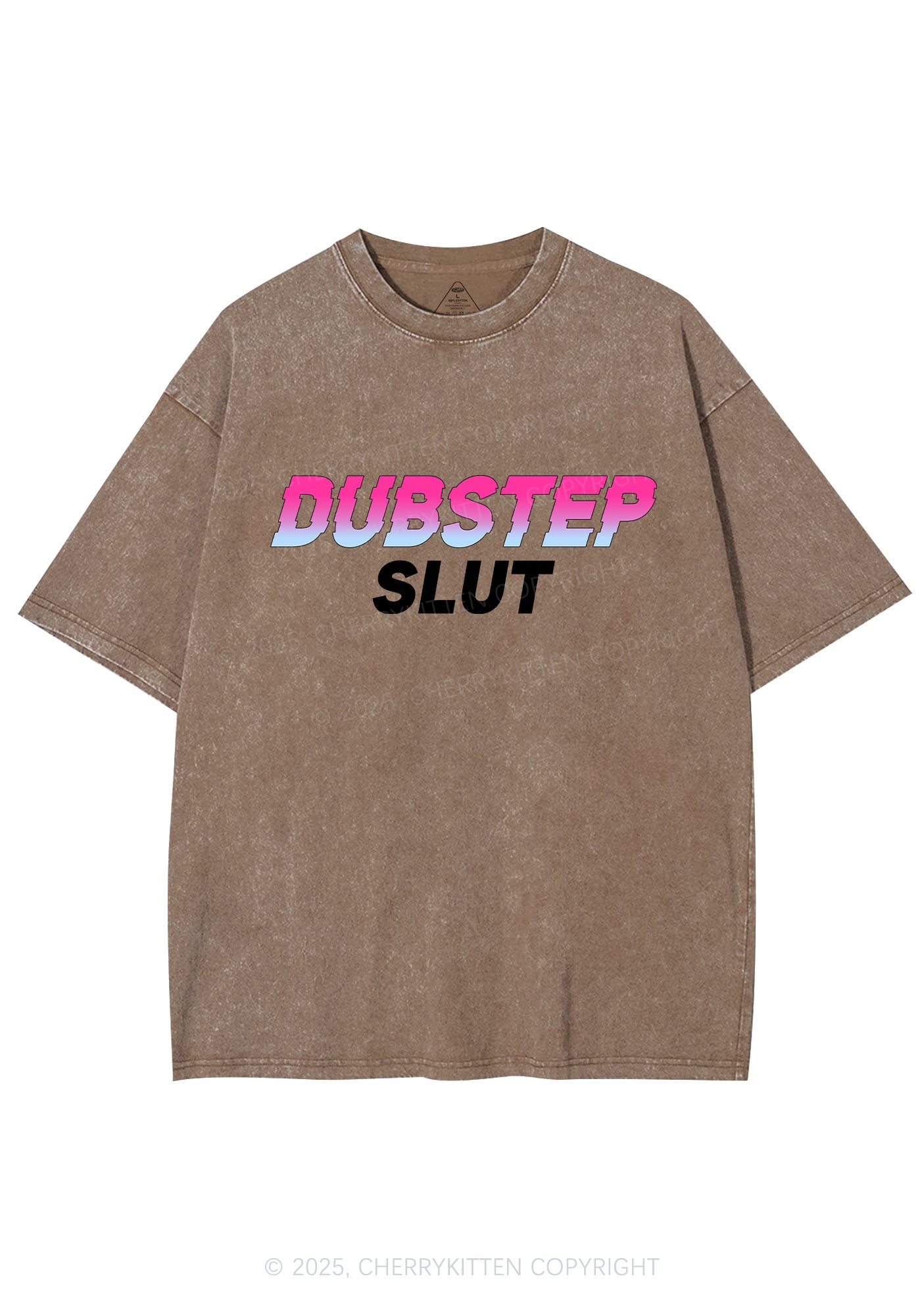 Dubstep Slxt Y2K Shirts Washed Tee Cherrykitten