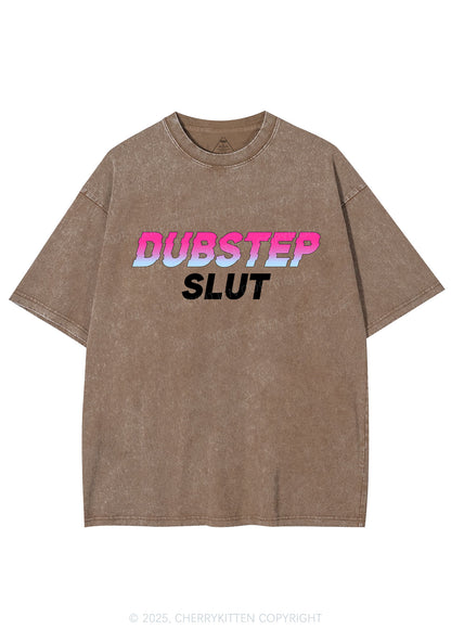 Dubstep Slxt Y2K Shirts Washed Tee Cherrykitten