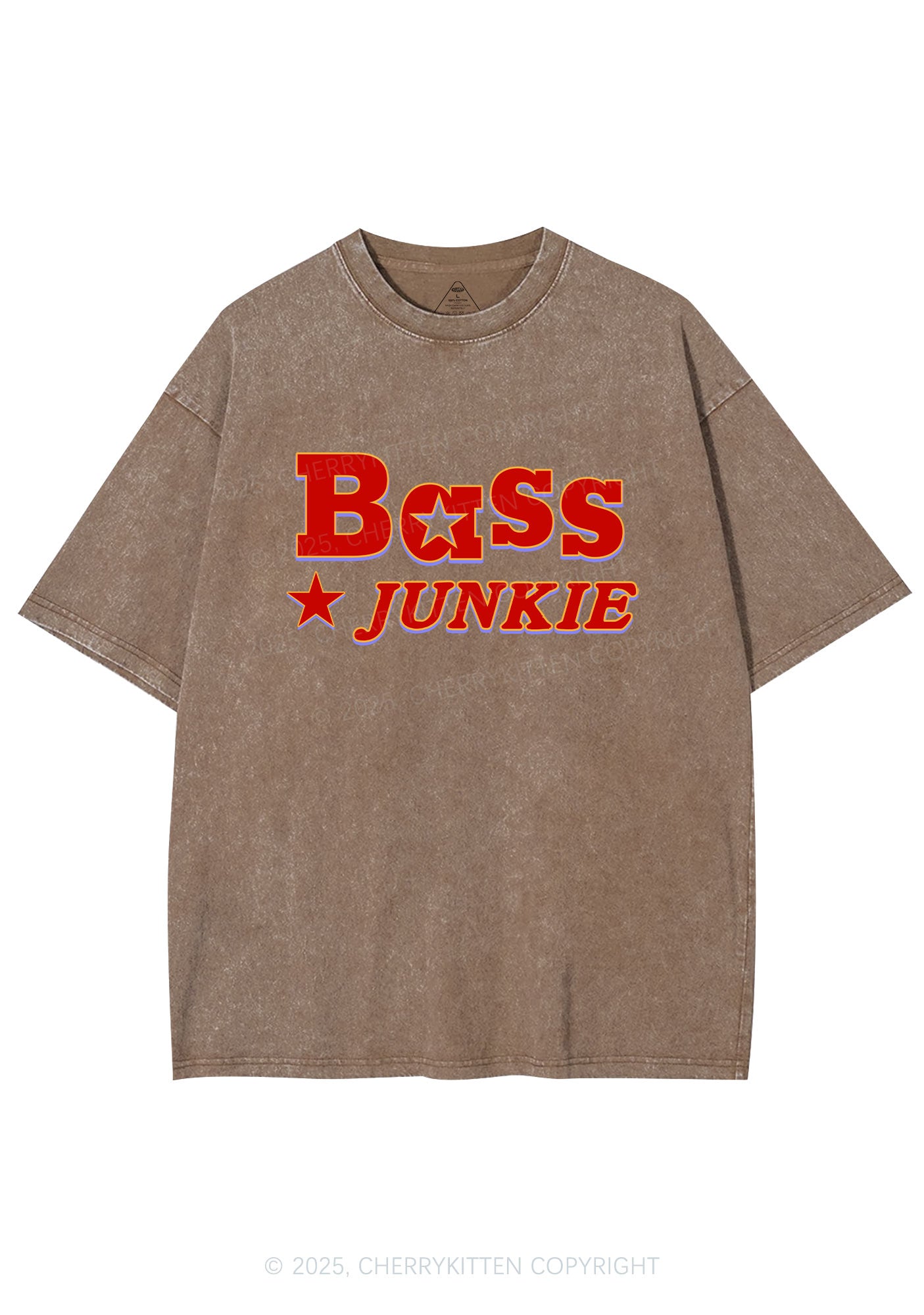 Bass Jxxkie Y2K Shirts Washed Tee Cherrykitten