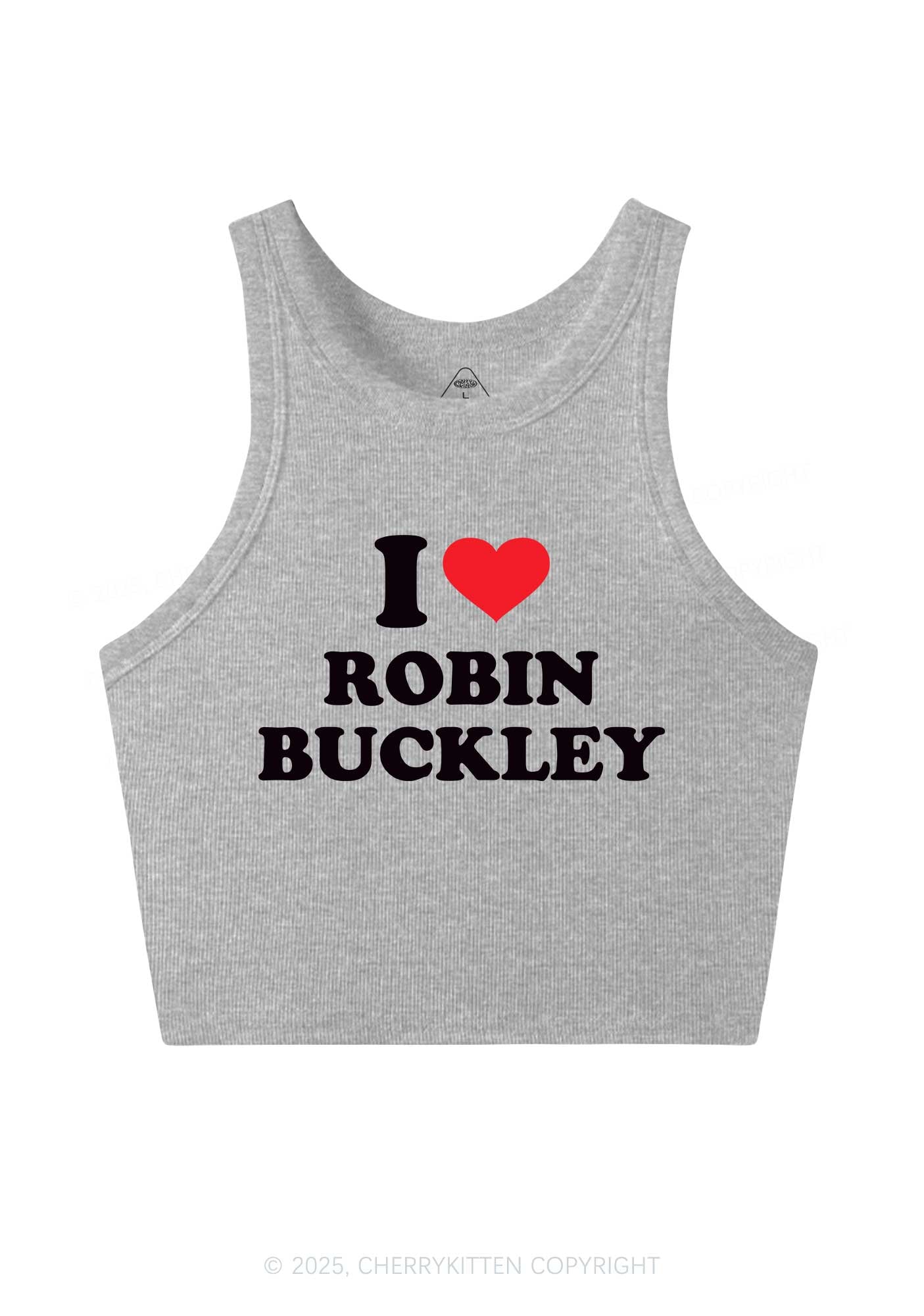 I Love RB Pride Y2K Crop Tank Top Cherrykitten