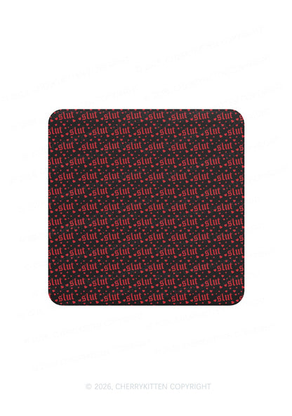 Black Slxt Y2K Soft Magnetic Refrigerator Magnet Cherrykitten