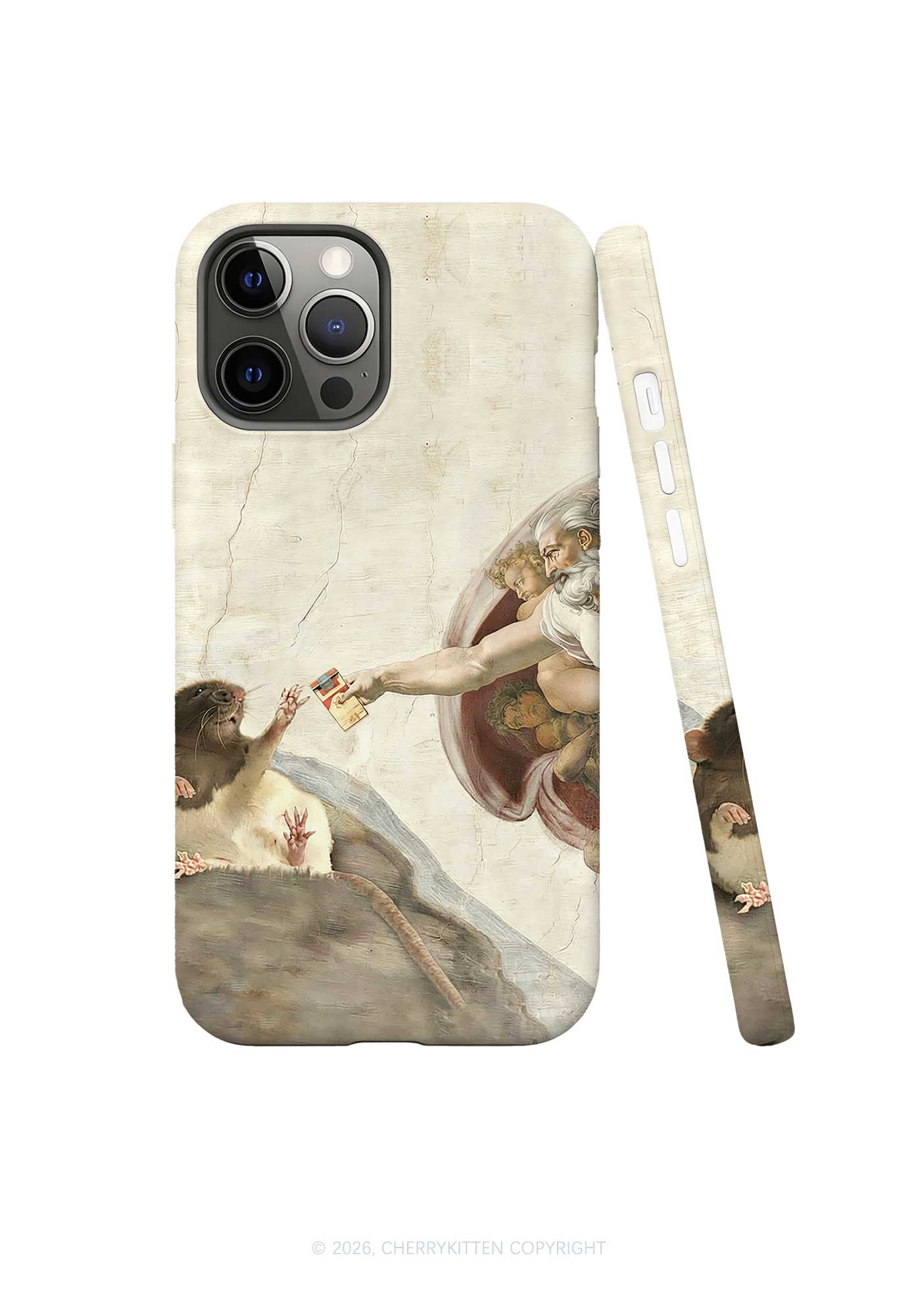 God And Rat Y2K Phone Case Cherrykitten