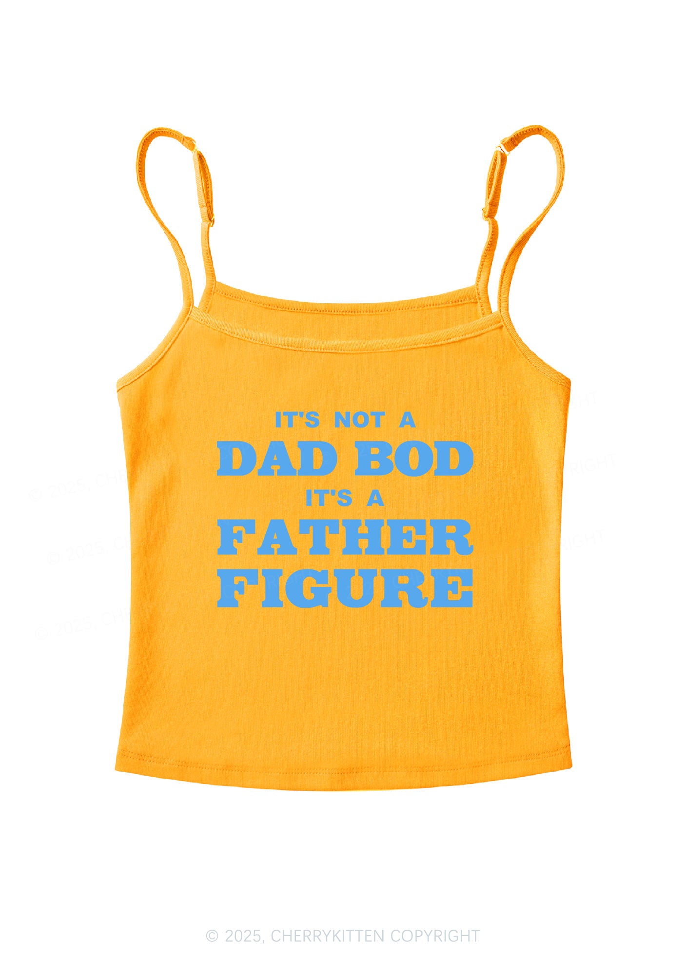 Dad Bod Father Figure Y2K Spaghetti Strap Cami Cherrykitten