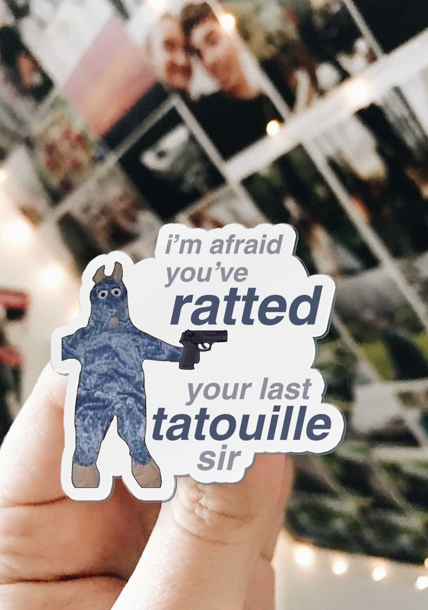 Ratted Last Tatouille 1Pc Y2K Pin Cherrykitten