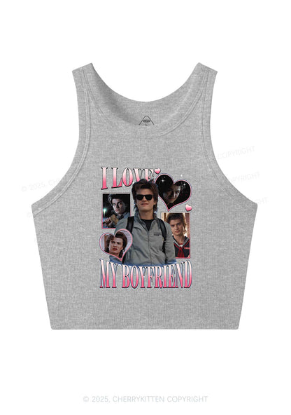 I Love My BF SH Y2K Crop Tank Top Cherrykitten
