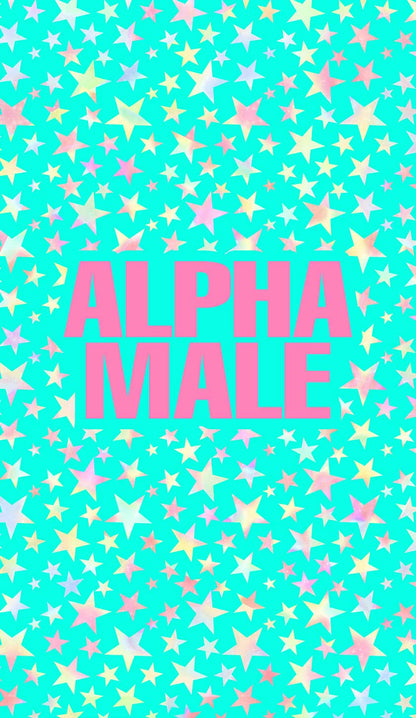 Blue Alpha Male Star Y2K Phone Case Cherrykitten