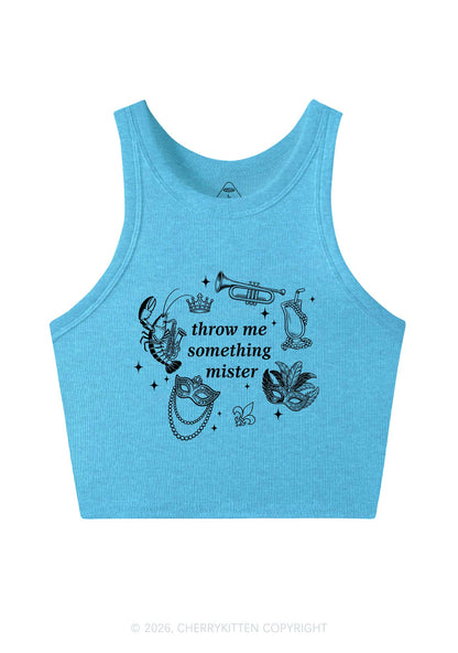 Throw Me Something Mister Y2K Crop Tank Top Cherrykitten