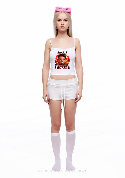Suck A Fat One Y2K Spaghetti Strap Cami Cherrykitten