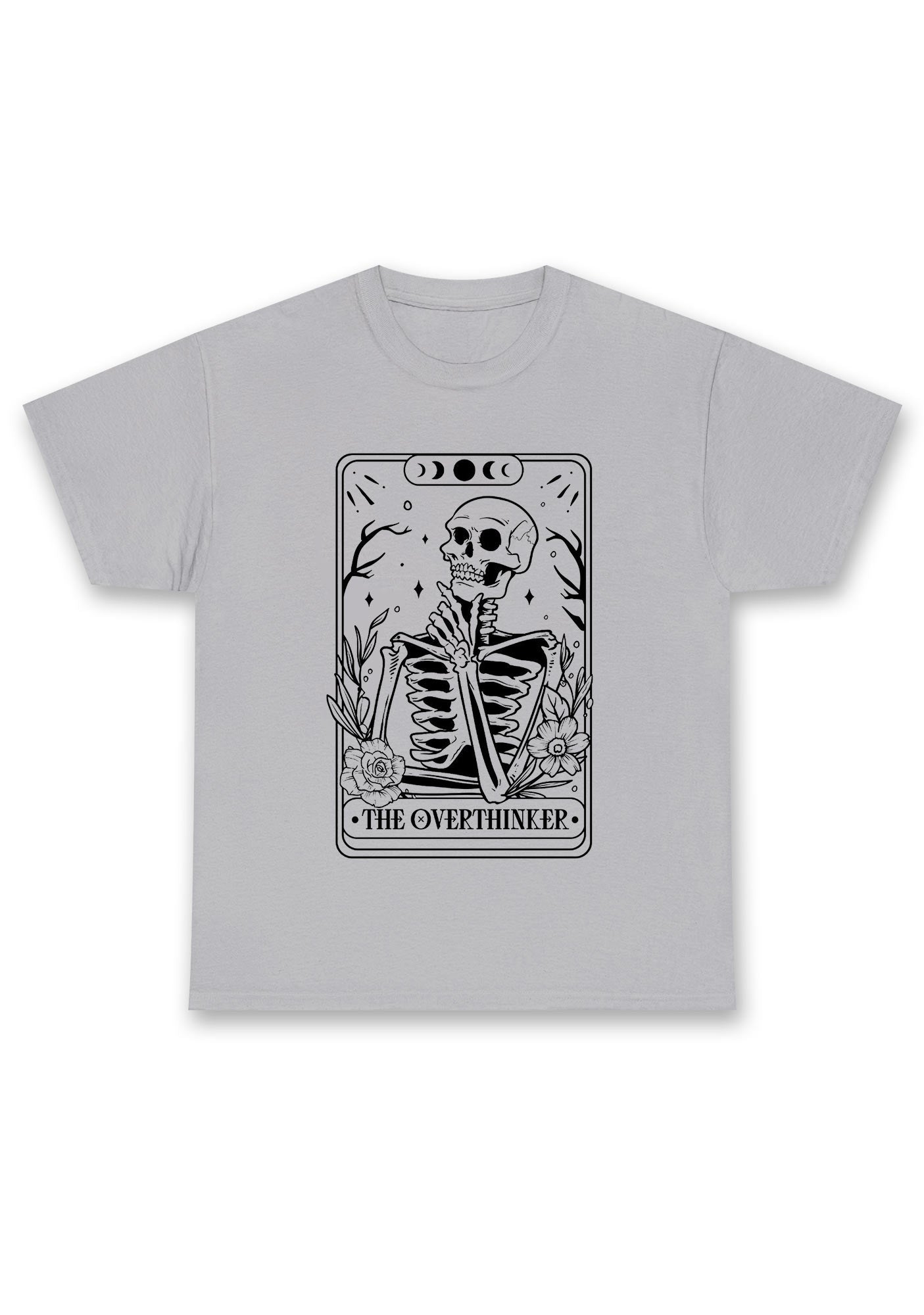 The Overthinker Skeleton Chunky Shirt