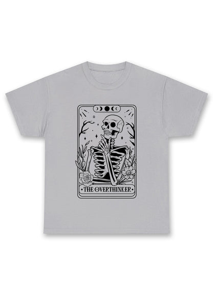 The Overthinker Skeleton Chunky Shirt