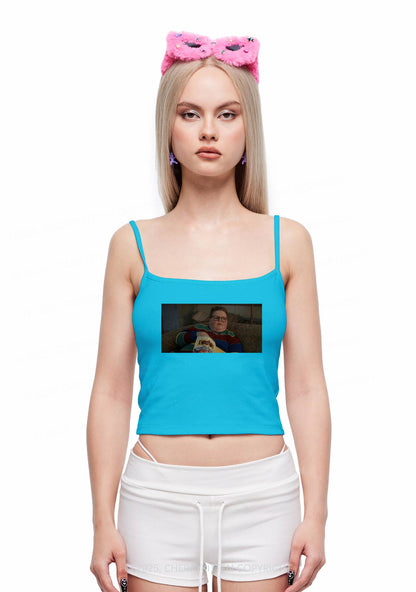 Snack Break Y2K Spaghetti Strap Cami Cherrykitten