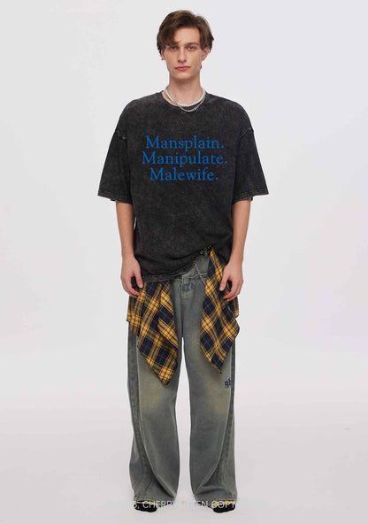 Girlboss Malewife Valentine's Day Y2K Valentine's Day Couple Shirt Cherrykitten