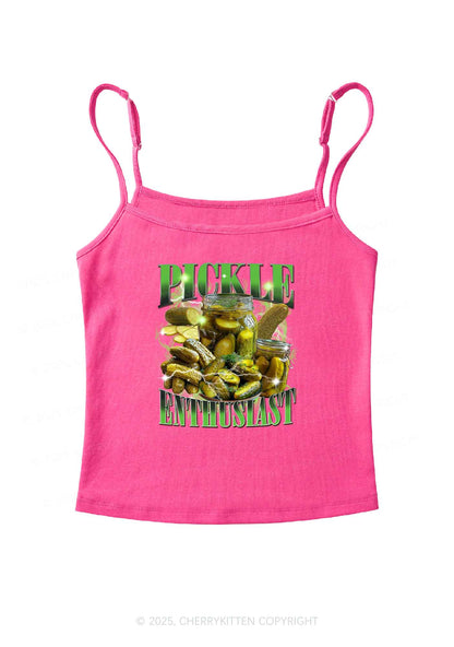 Pickle Enthusiast Y2K Spaghetti Strap Cami Cherrykitten
