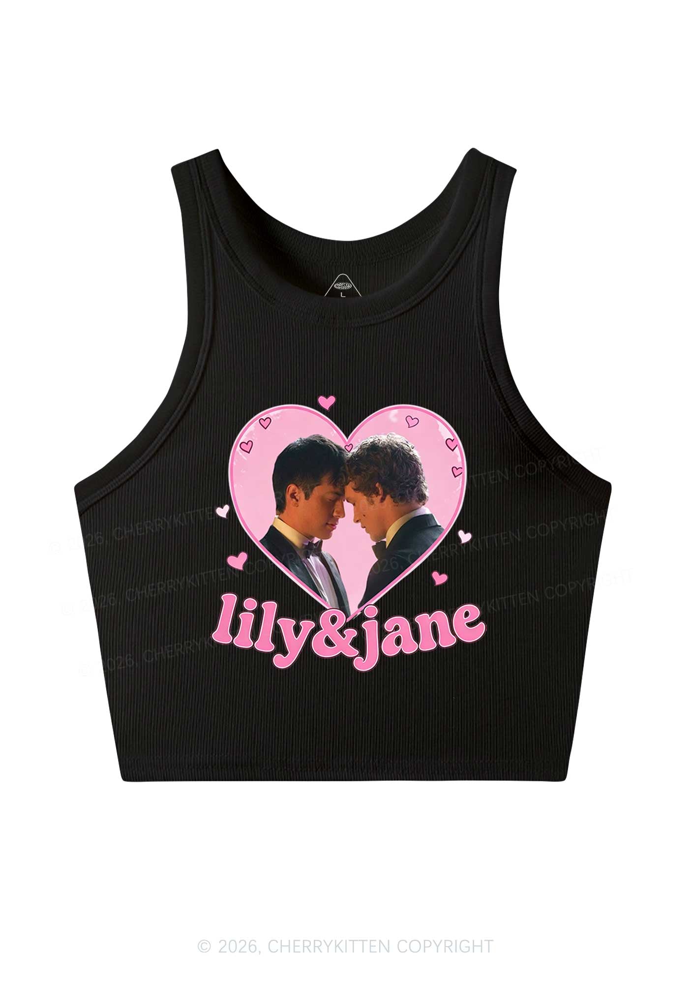 Lily And Jane HR Y2K Crop Tank Top Cherrykitten