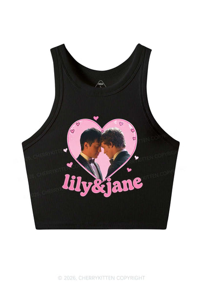 Lily And Jane HR Y2K Crop Tank Top Cherrykitten