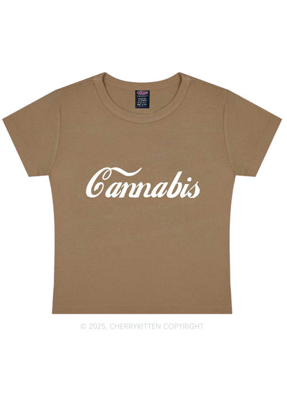Special Cxnnxbis Y2K Baby Tee Cherrykitten