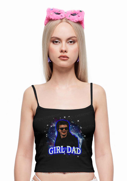 Girl Dad Starry Sky Y2K Spaghetti Strap Cami Cherrykitten