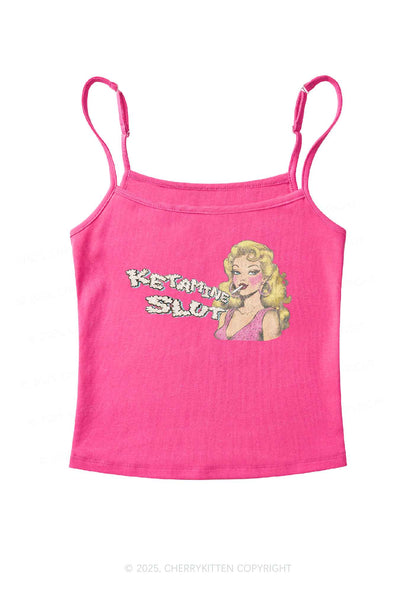 K Slxt Y2K Spaghetti Strap Cami Cherrykitten