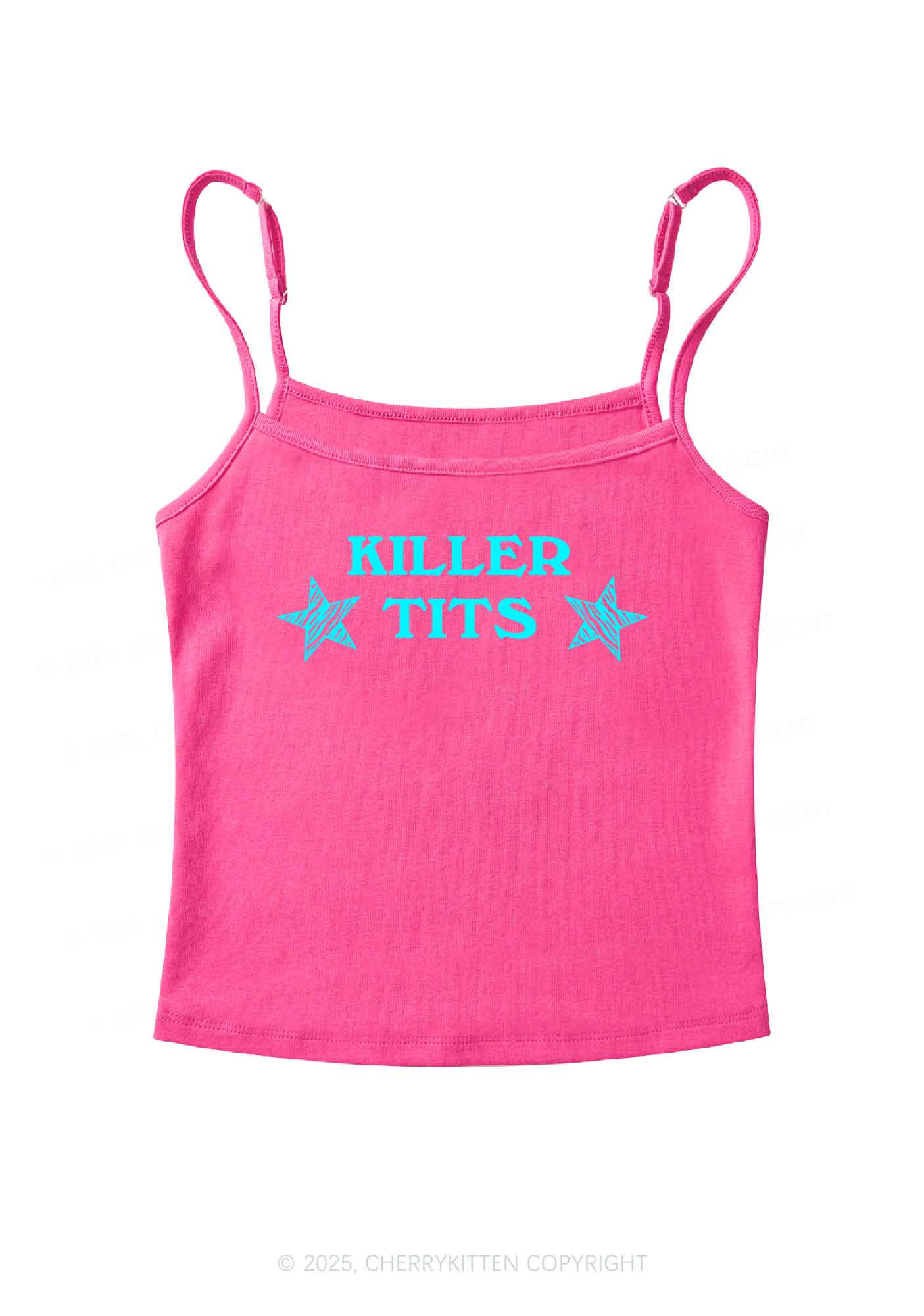 Killer Txts Y2K Spaghetti Strap Cami Cherrykitten