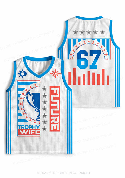 Custom Future Trophy Wife Y2K Sport Jersey Tank Cherrykitten
