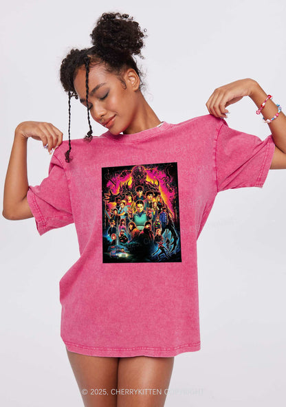 Young Adventure Y2K Shirts Washed Tee Cherrykitten