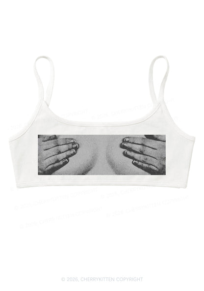 Touch Bxxbs Y2K Super Crop Cami Cherrykitten